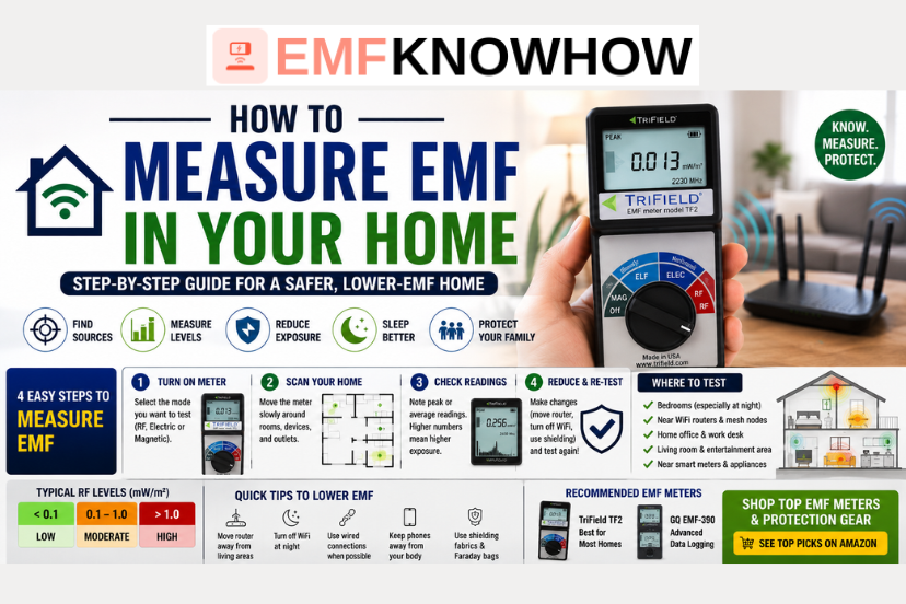 How To Measure EMF In Your Home: A Step-by-Step Guide (2026)